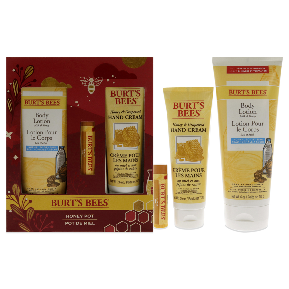 Burts Bees Honey Pot Gift Burts Bees for Unisex 1 Pc